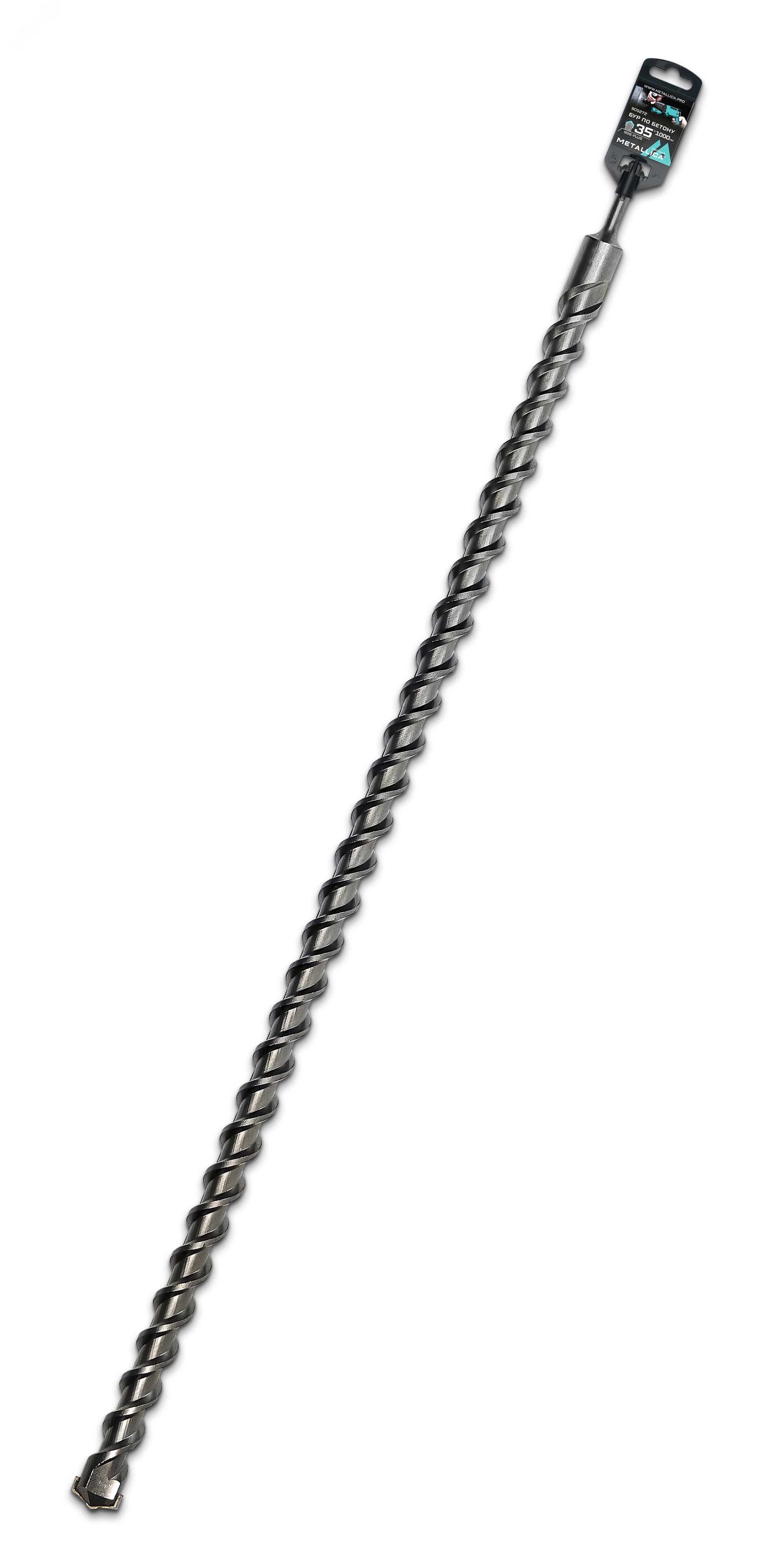 Изображение товара Бур по бетону SDS-plus 35х1000 мм с центровкой и 2 спиралями