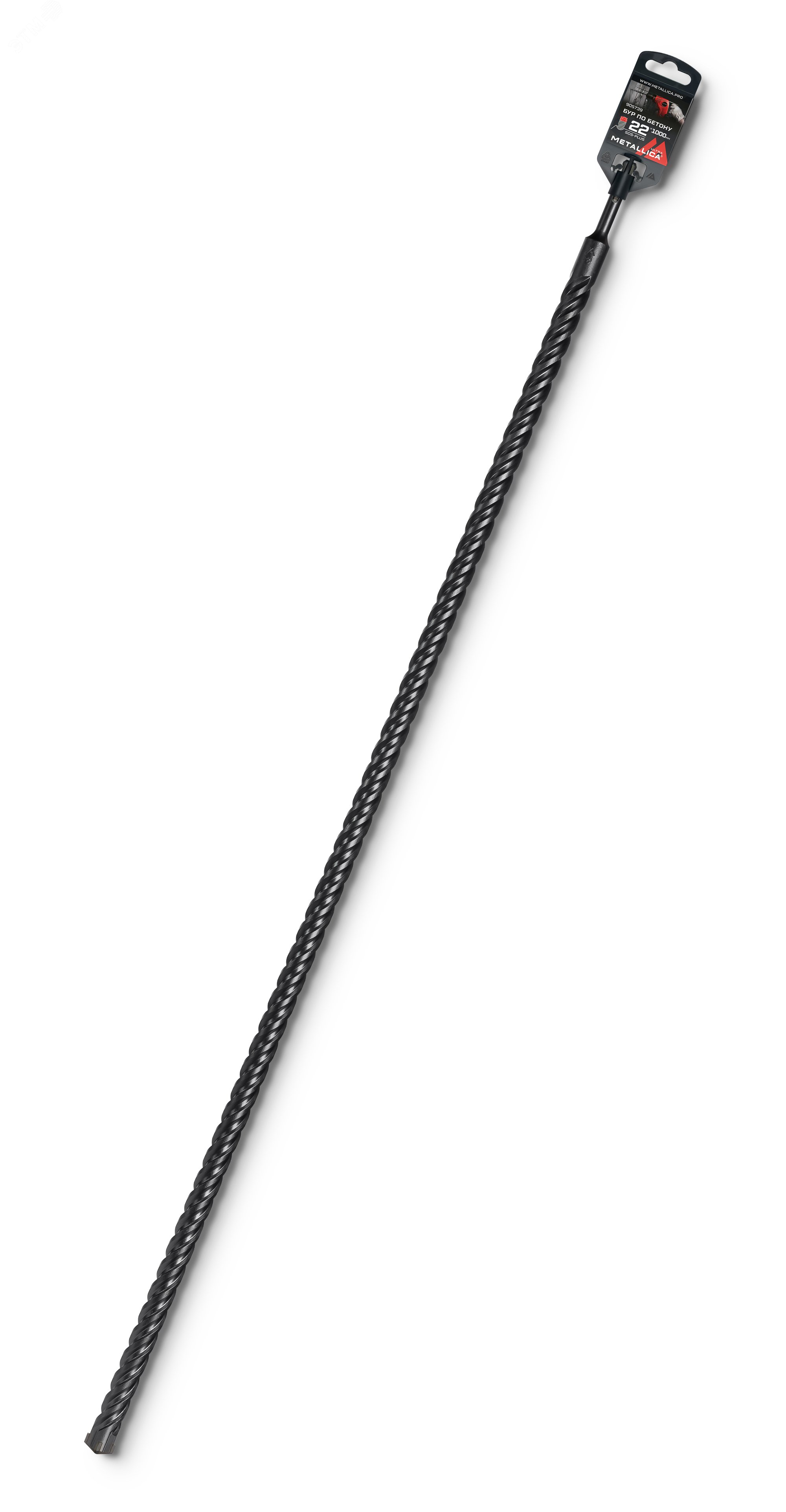 Изображение товара Бур по бетону SDS-plus 22х1000 мм для перфораторов METALLICA