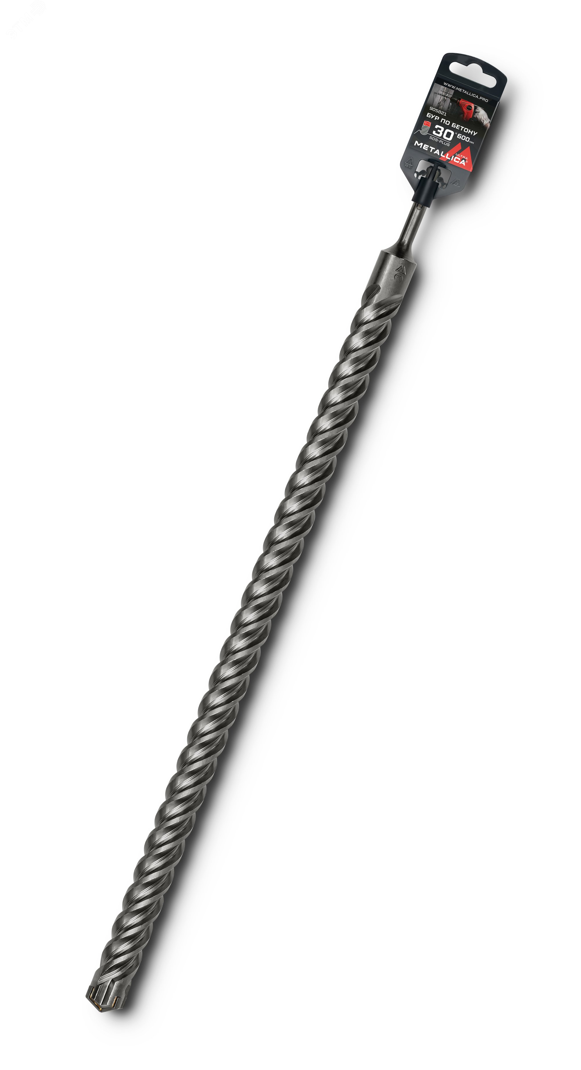Изображение товара Бур по бетону SDS-plus 30 х600/550 мм с твердосплавной напайкой