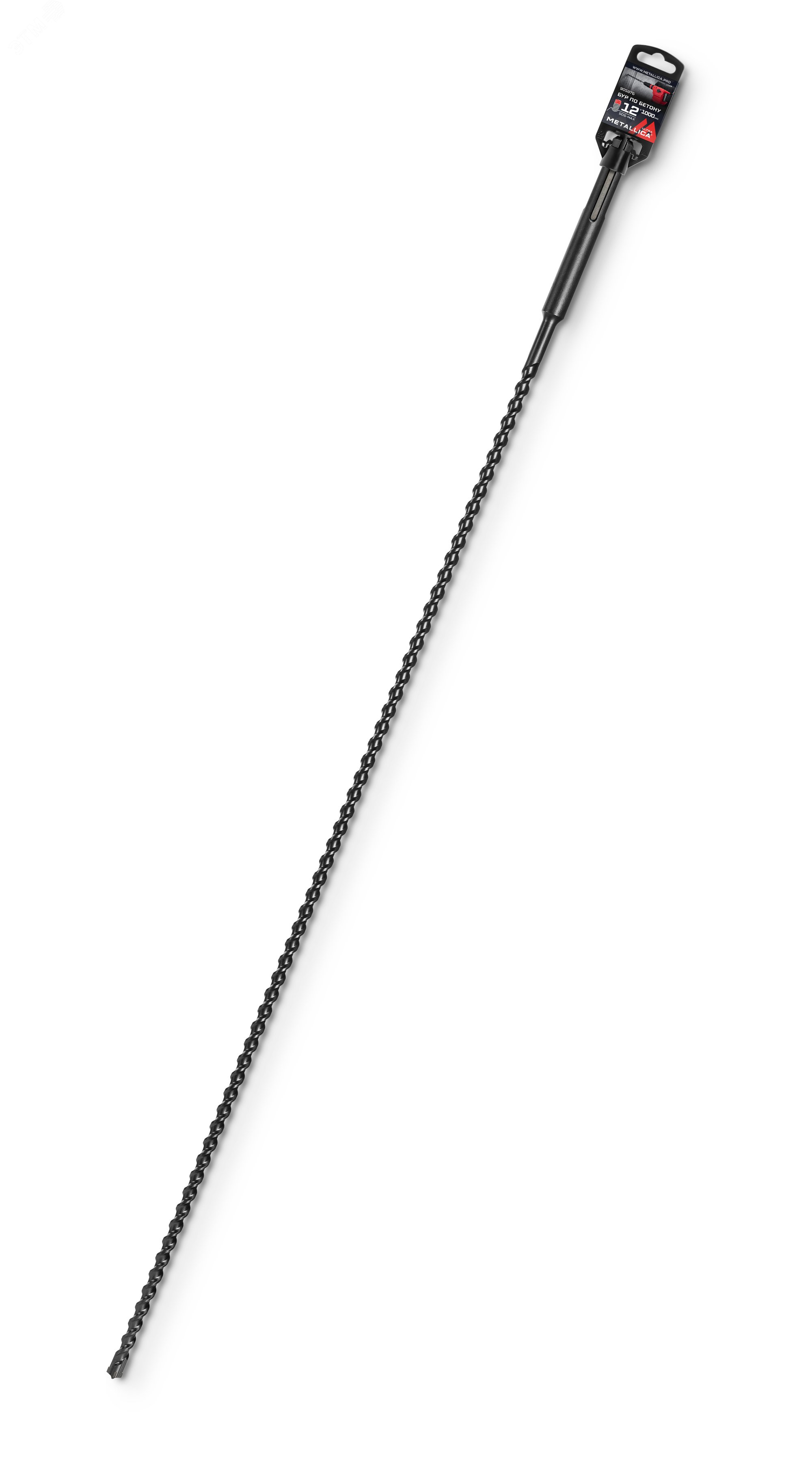 Изображение товара Бур по бетону SDS-max 12х1000/860 мм с твердосплавной напайкой