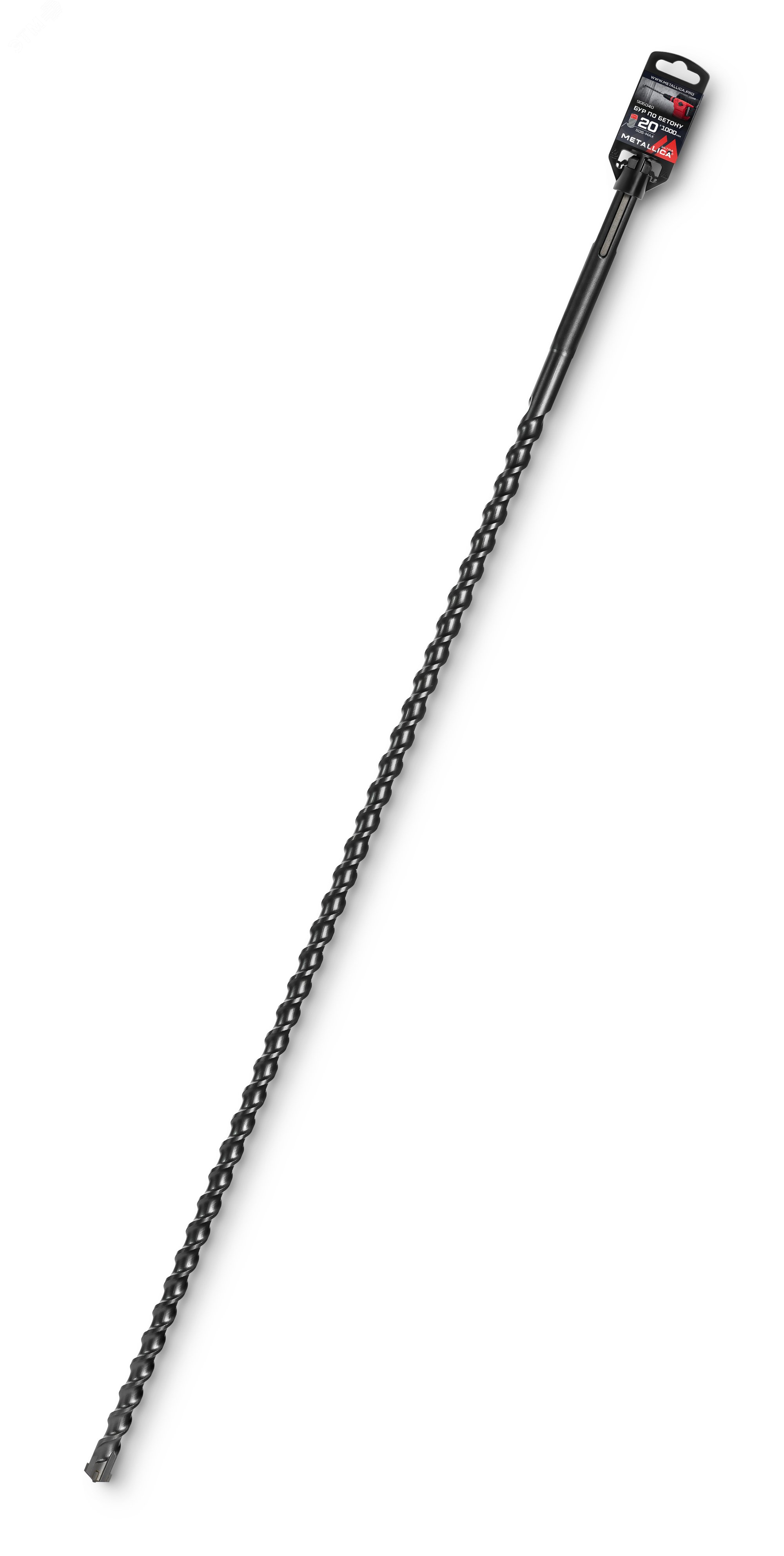 Изображение товара Бур по бетону SDS-max 20х1000/860 мм с напайкой ВК-8