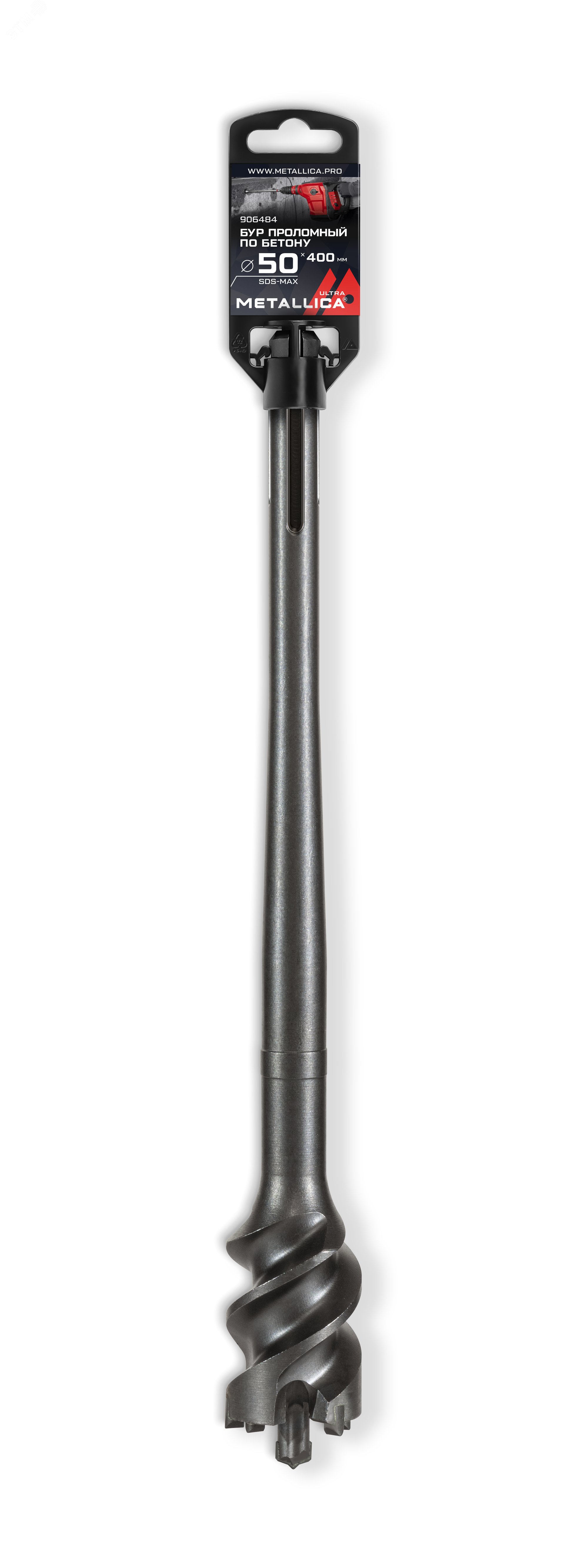 Изображение товара Бур проломный по бетону SDS-max 50х400/260 мм для ударного сверления