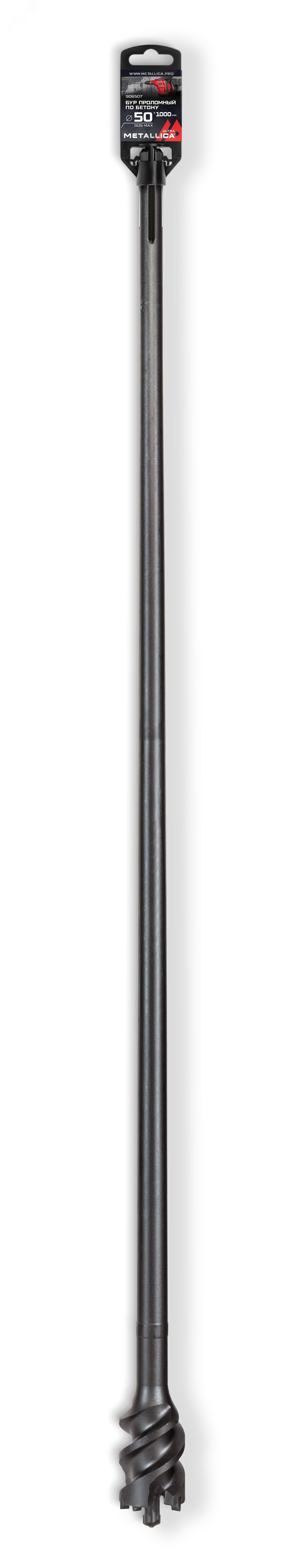Изображение товара Бур проломный по бетону SDS-max 50х1000/860 мм для ударного сверления