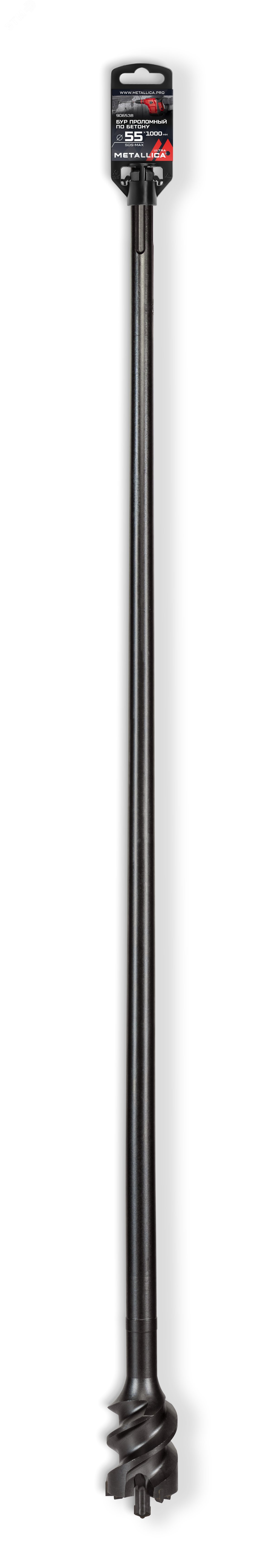 Изображение товара Бур проломный по бетону SDS-max 55х1000/860 мм (шт)