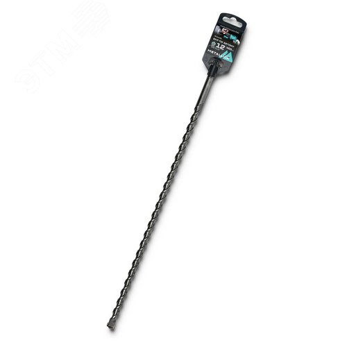 Изображение товара Бур по бетону SDS-plus 12 х460/400 мм, напайка с центром, 2 спирали (шт)