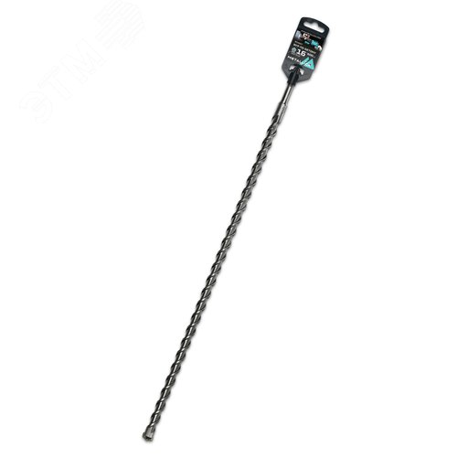 Изображение товара Бур по бетону SDS-plus 16 х600/550 мм, напайка с центром, 2 спирали (шт)