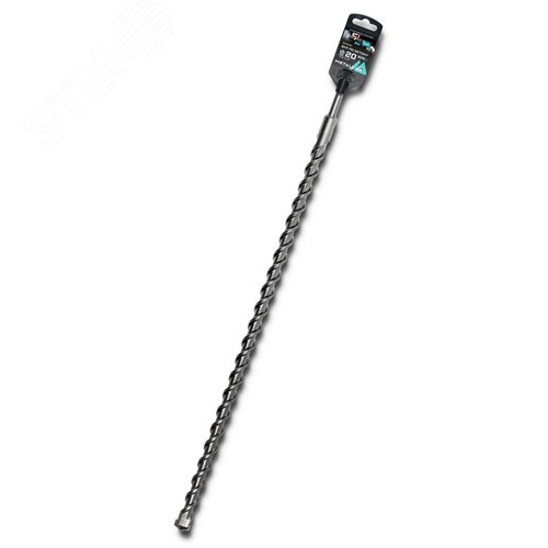 Изображение товара Бур по бетону SDS-plus 20 х600/550 мм, напайка с центром, 2 спирали (шт)