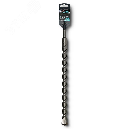 Изображение товара Бур по бетону SDS-plus 25 х400/350 мм, напайка с центром, 2 спирали (шт)