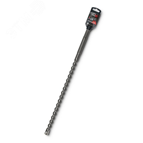 Изображение товара Бур по бетону SDS-max 18 х540/400 мм, Х-напайка, 2 спирали (шт)