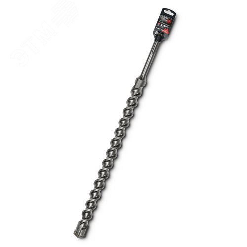 Изображение товара Бур по бетону SDS-max 40 х670/530 мм, Х-напайка, 2 спирали (шт)