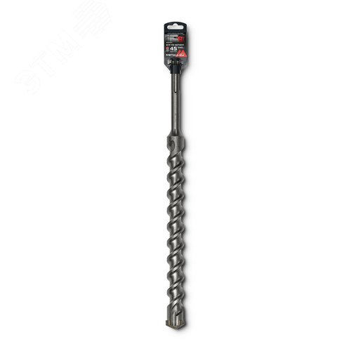 Изображение товара Бур по бетону SDS-max 45 х540/400 мм, Х-напайка, 2 спирали (шт)