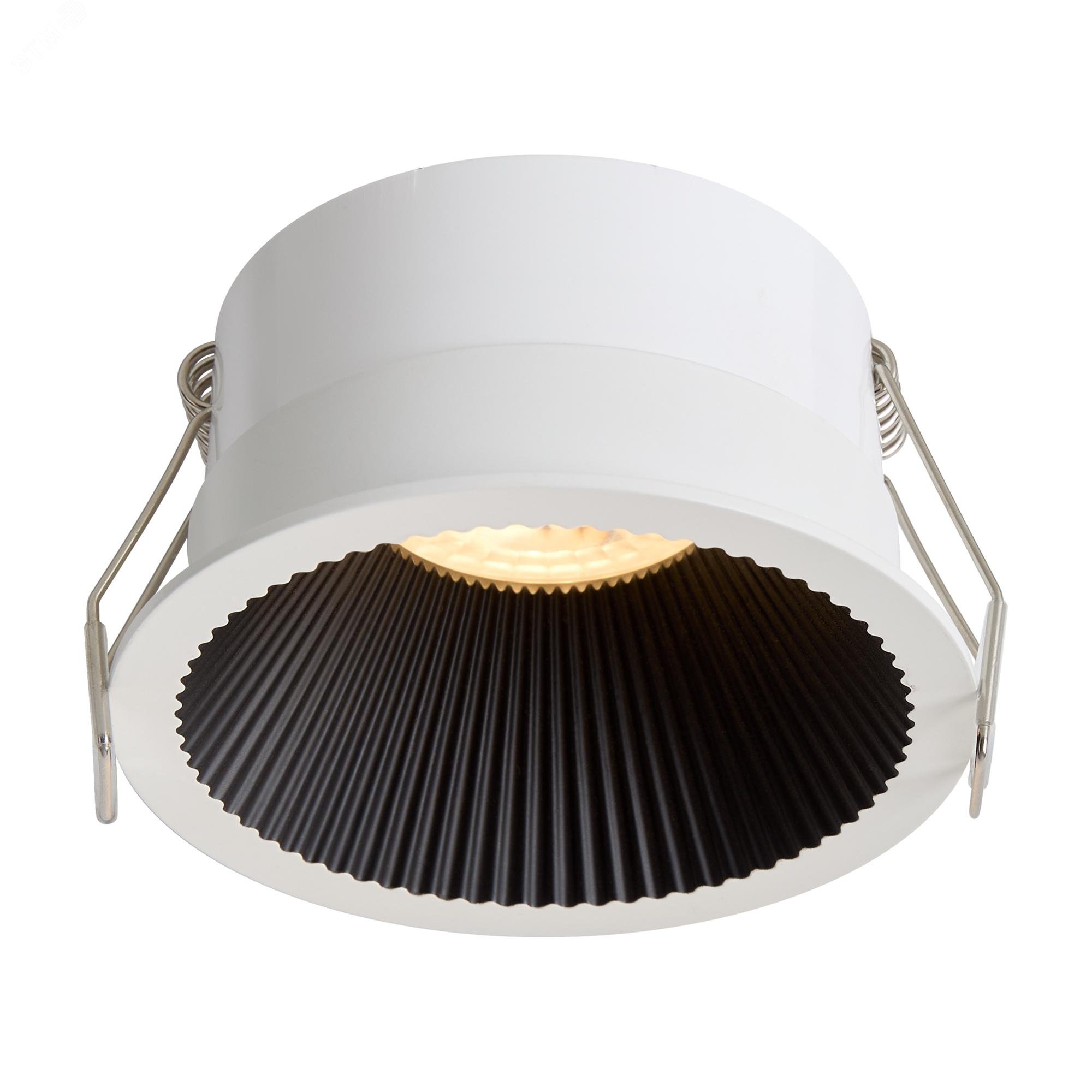 Изображение товара Встраиваемый светильник GU10 IP20 черный 10 Вт для внутреннего освещения