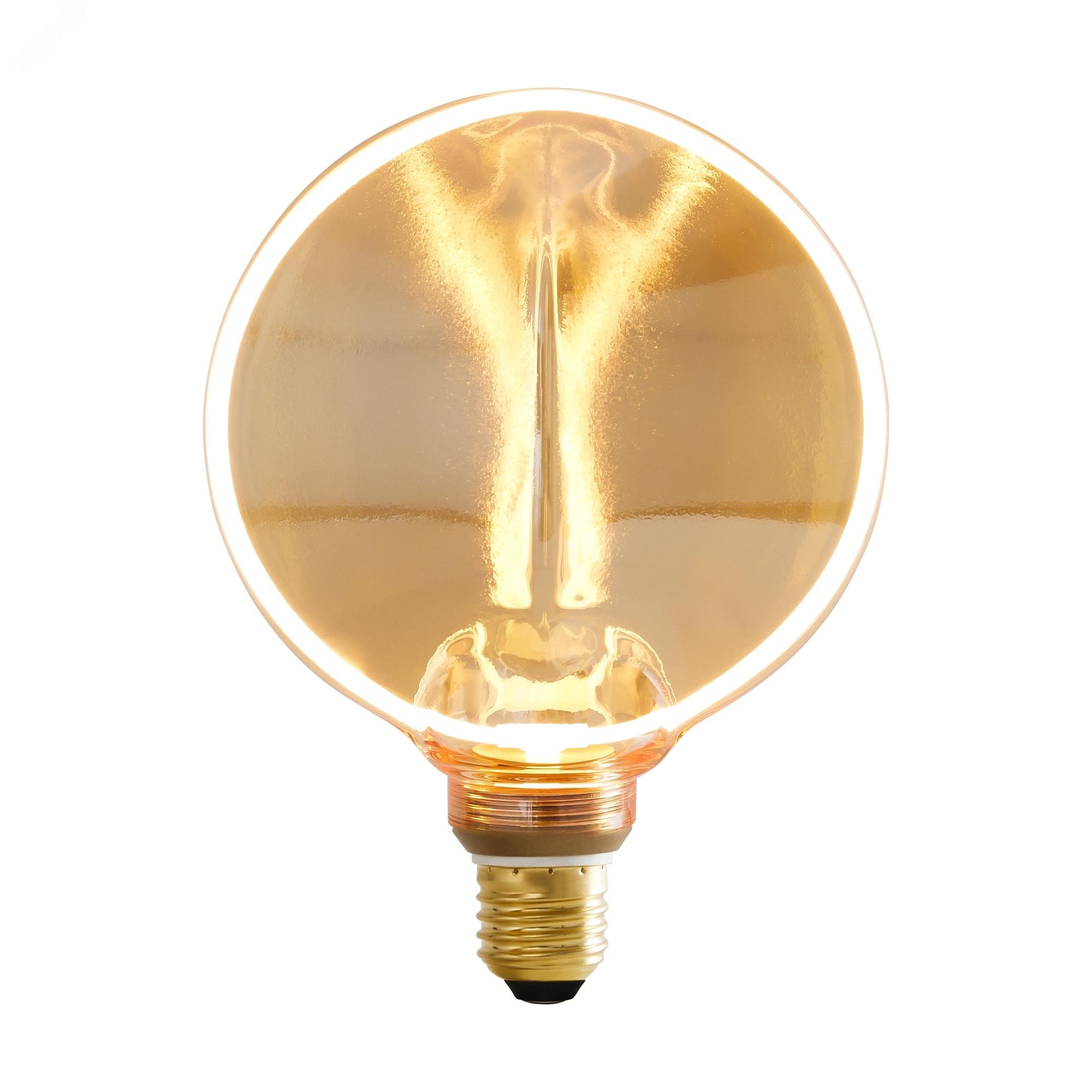 Изображение товара Декоративная светодиодная лампа Loft Led G130 4W E27 теплый белый свет