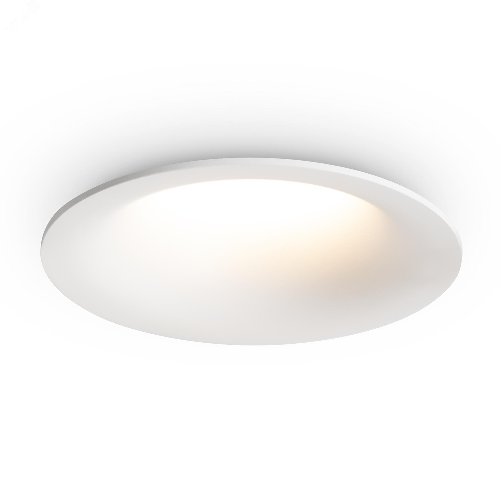 Изображение товара Встраиваемый светильник Voltega GU10 IP20 круглый 10 Вт белый