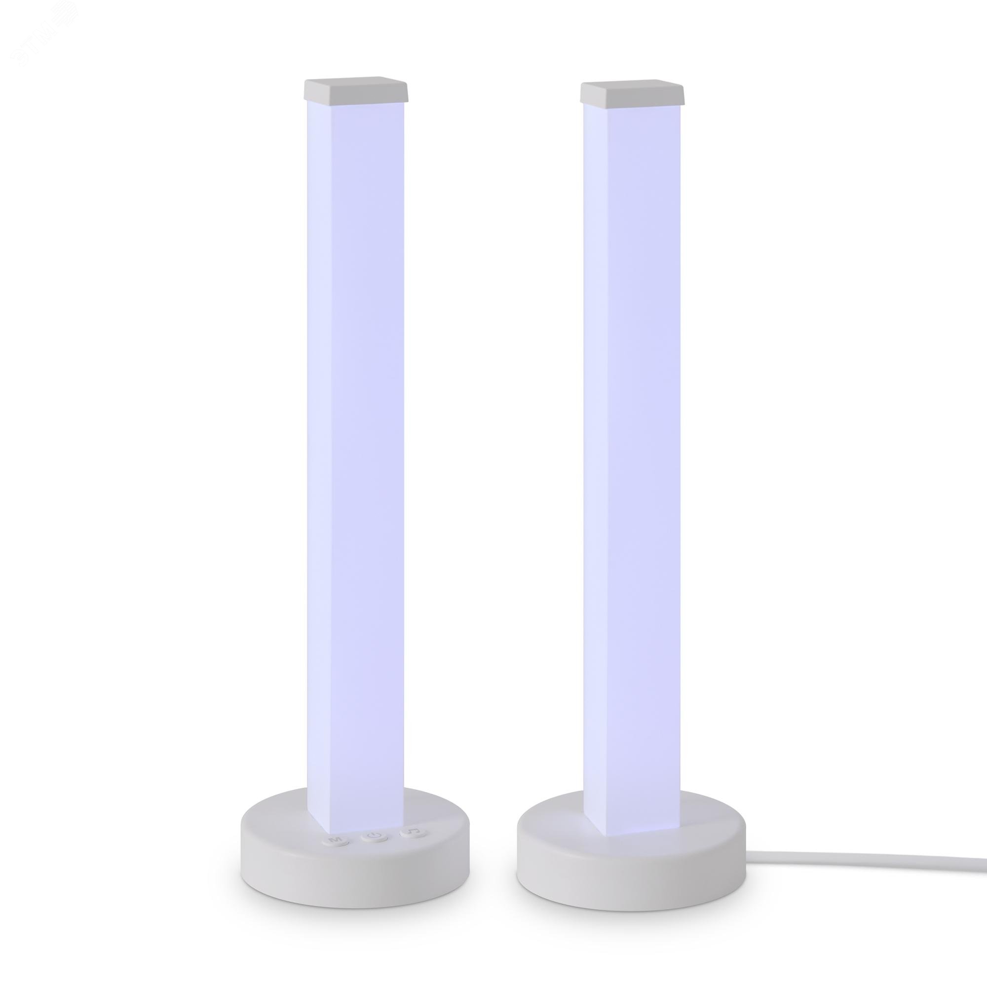 Изображение товара Настольный светильник LED Colorata 5W RGB диммируемый 2 шт