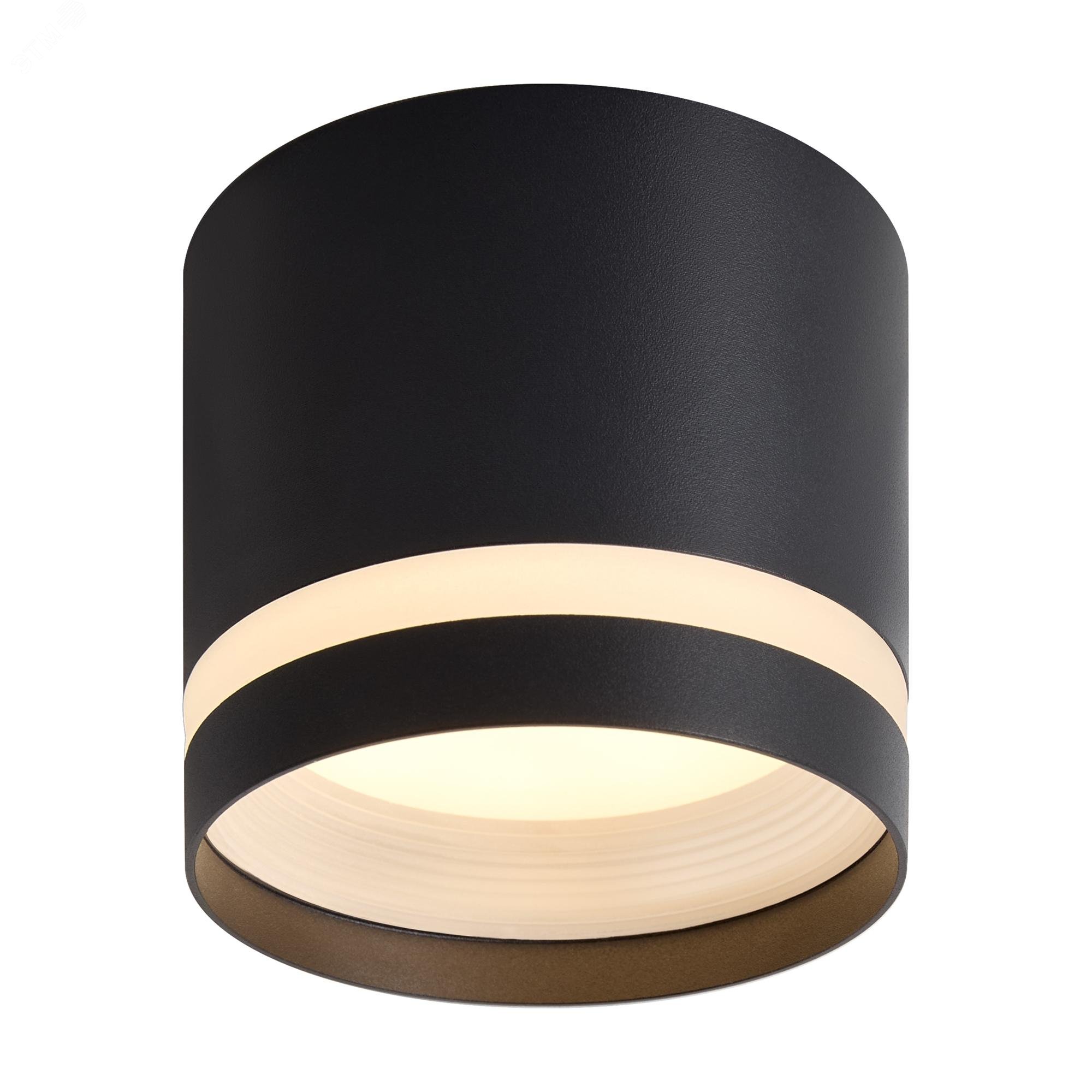 Изображение товара Накладной светильник Down Light под лампу GX53 IP20 черный Voltega