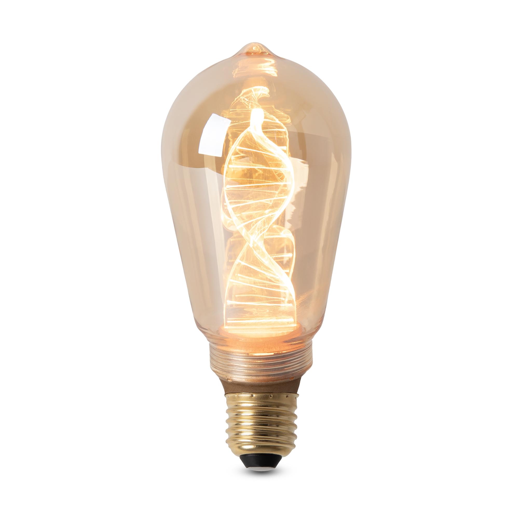Лампочка филаментная цоколь E27 4W 1800К тип ST64 DNA