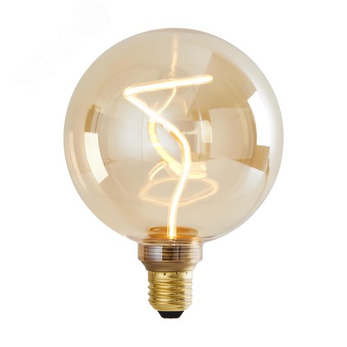 Изображение товара Лампа светодиодная Loft Led G125 5W 1800К E27 DIM (шт)