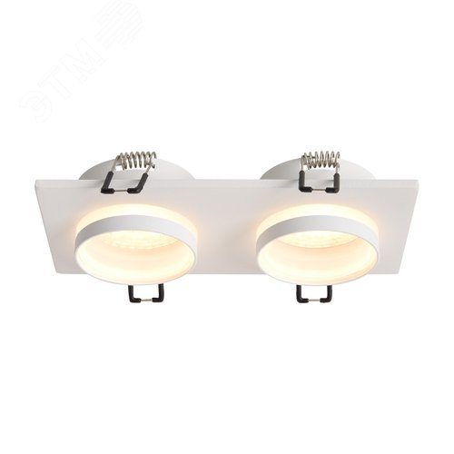 Изображение товара Светильник традиционный Down Light встраиваемый под лампу GU10х2 IP20 Белый (шт)