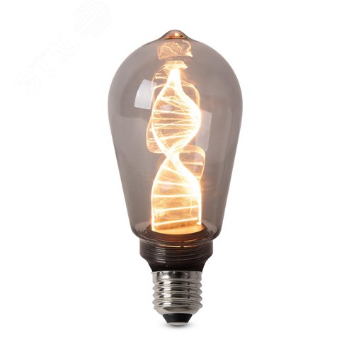 Изображение товара Лампочка филаментная цоколь E27 4W 1800К тип ST64 DNA (шт)