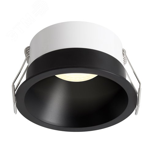 Изображение товара Светильник традиционный Down Light встраиваемый под лампу GU10 IP20 Черный (шт)