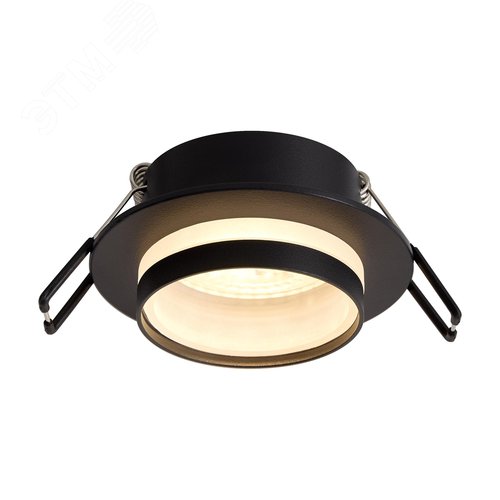 Изображение товара Светильник традиционный Down Light встраиваемый под лампу GU10 IP20 Черный (шт)