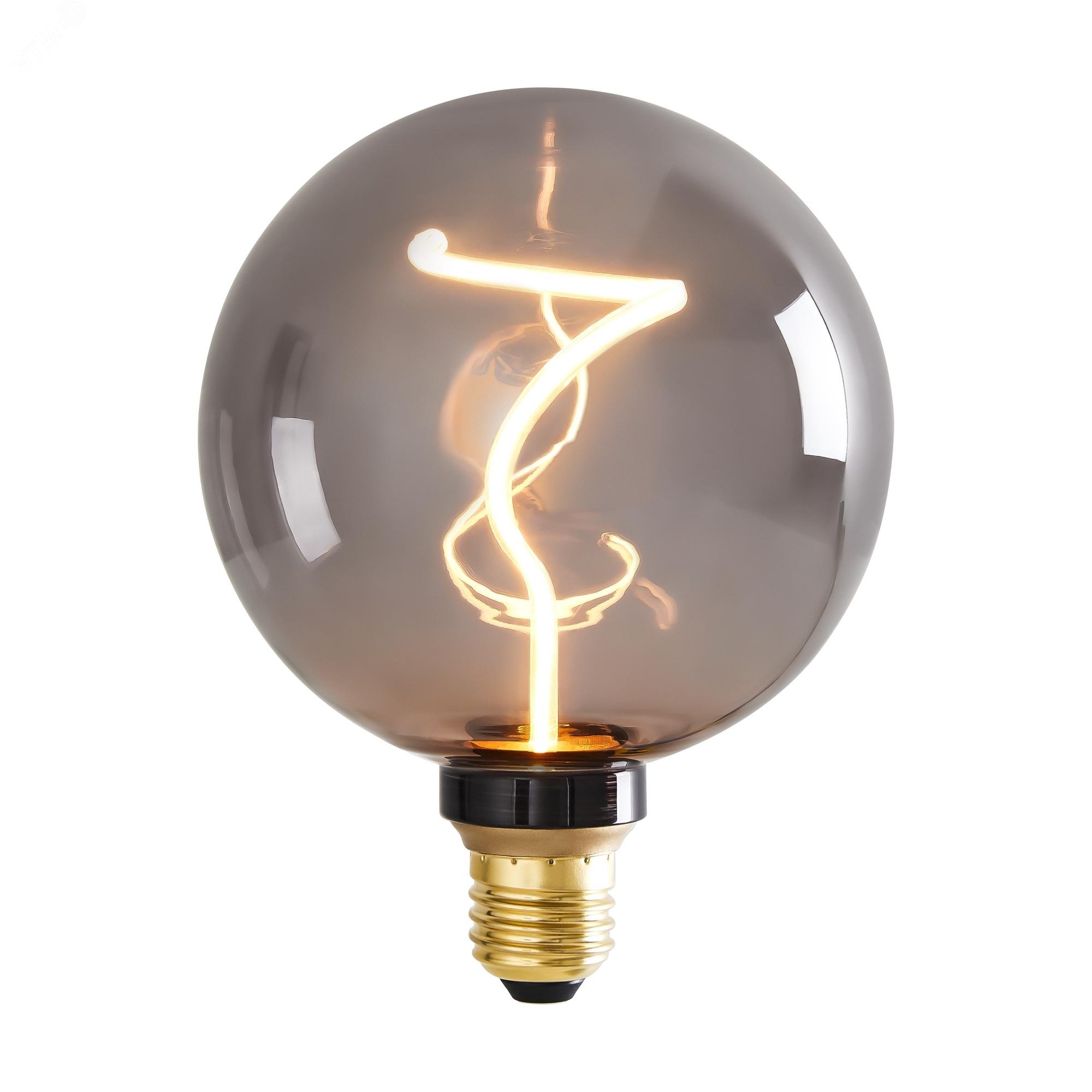 Изображение товара Светодиодная лампа Loft Led G125 5W 1800К E27 DIM для уютного освещения