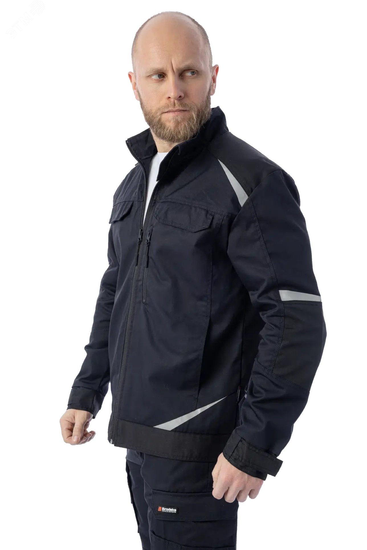 Изображение товара Куртка мужская летняя Brodeks KS 202 черная размер M