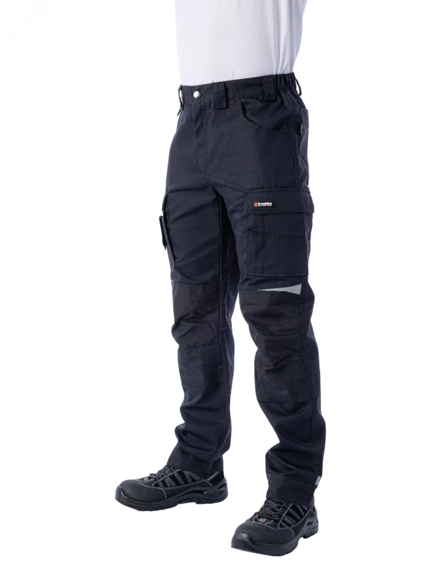 Изображение товара Мужские летние брюки Brodeks KS302 для работы и отдыха Синий 52