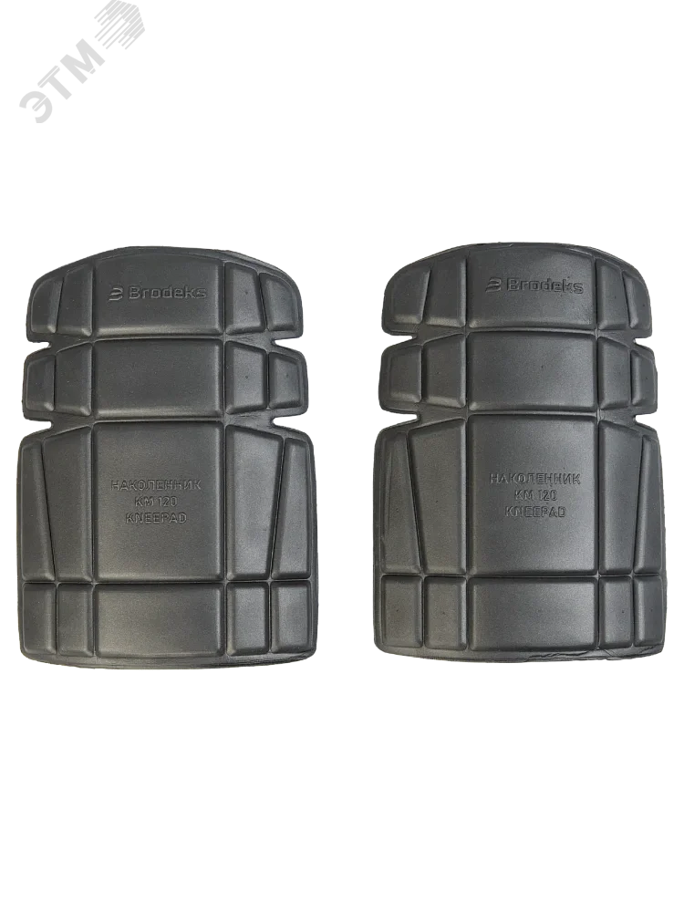Изображение товара Наколенники Brodeks KM120 черные (пар) надежная защита коленей