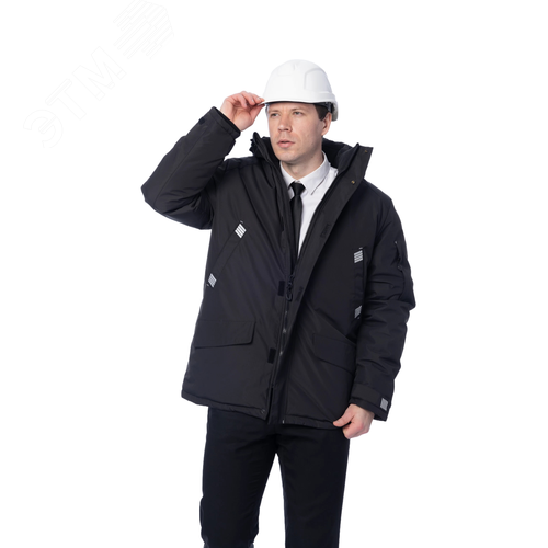 Изображение товара Зимняя куртка-парка Brodeks KW204, черный (M) (шт)