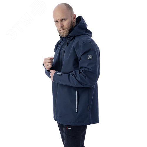 Изображение товара Летняя куртка-парка Brodeks KS213, синий (3XL) (шт)