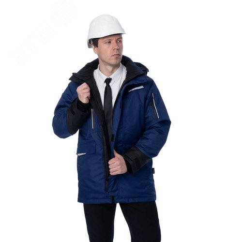 Изображение товара Зимняя куртка-парка KW215, синий (3XL) (шт)