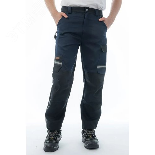 Изображение товара Брюки сварщика Brodeks FS38-01, т.синий/черный (54) (шт)