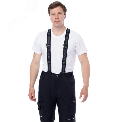 Изображение товара Подтяжки Brodeks КМ108 черный (шт)