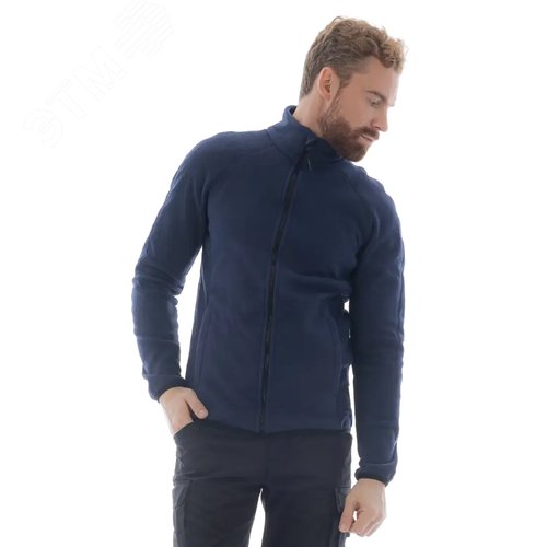 Изображение товара Толстовка флисовая Brodeks KS211, синий (2XL) (шт)