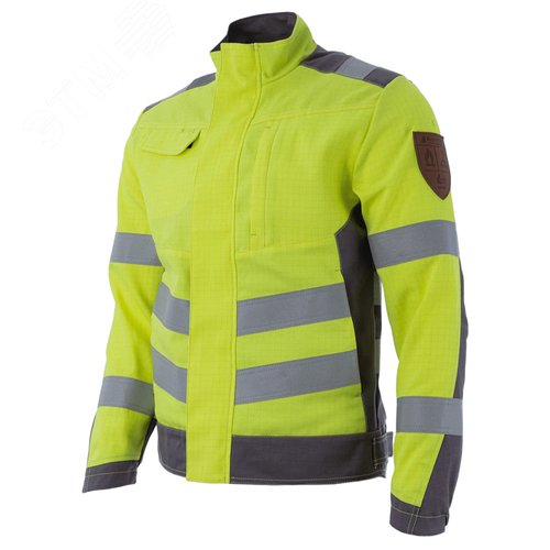 Изображение товара Мультизащитная куртка Brodeks MS28-61, желтый/серый (3XL) (шт)