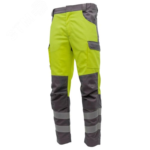 Изображение товара Мультизащитные брюки Brodeks MS38-61, желтый/серый (66) (шт)