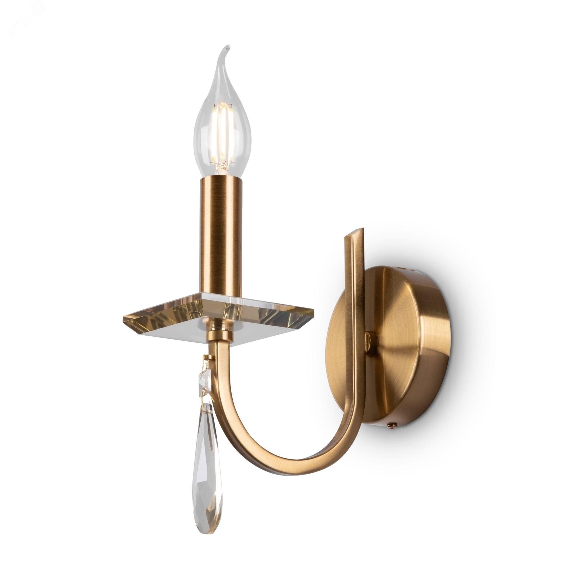 Изображение товара Настенный светильник бра Forte E14 IP20 металлический классика стиль