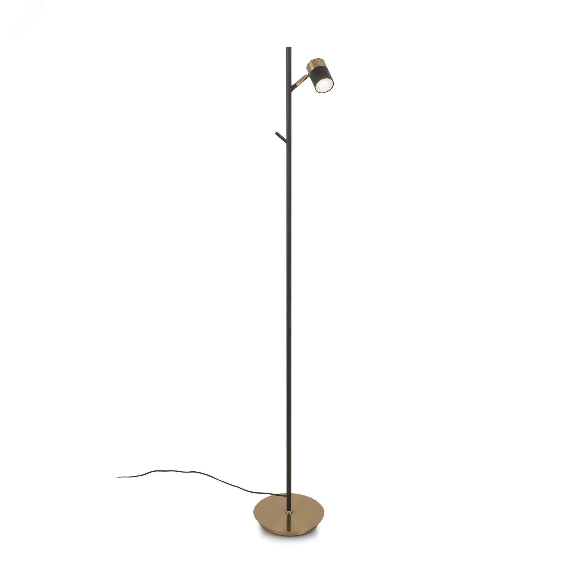 Изображение товара Напольный светильник Enzo 1х35Вт GU10 IP20 стильный торшер для интерьера