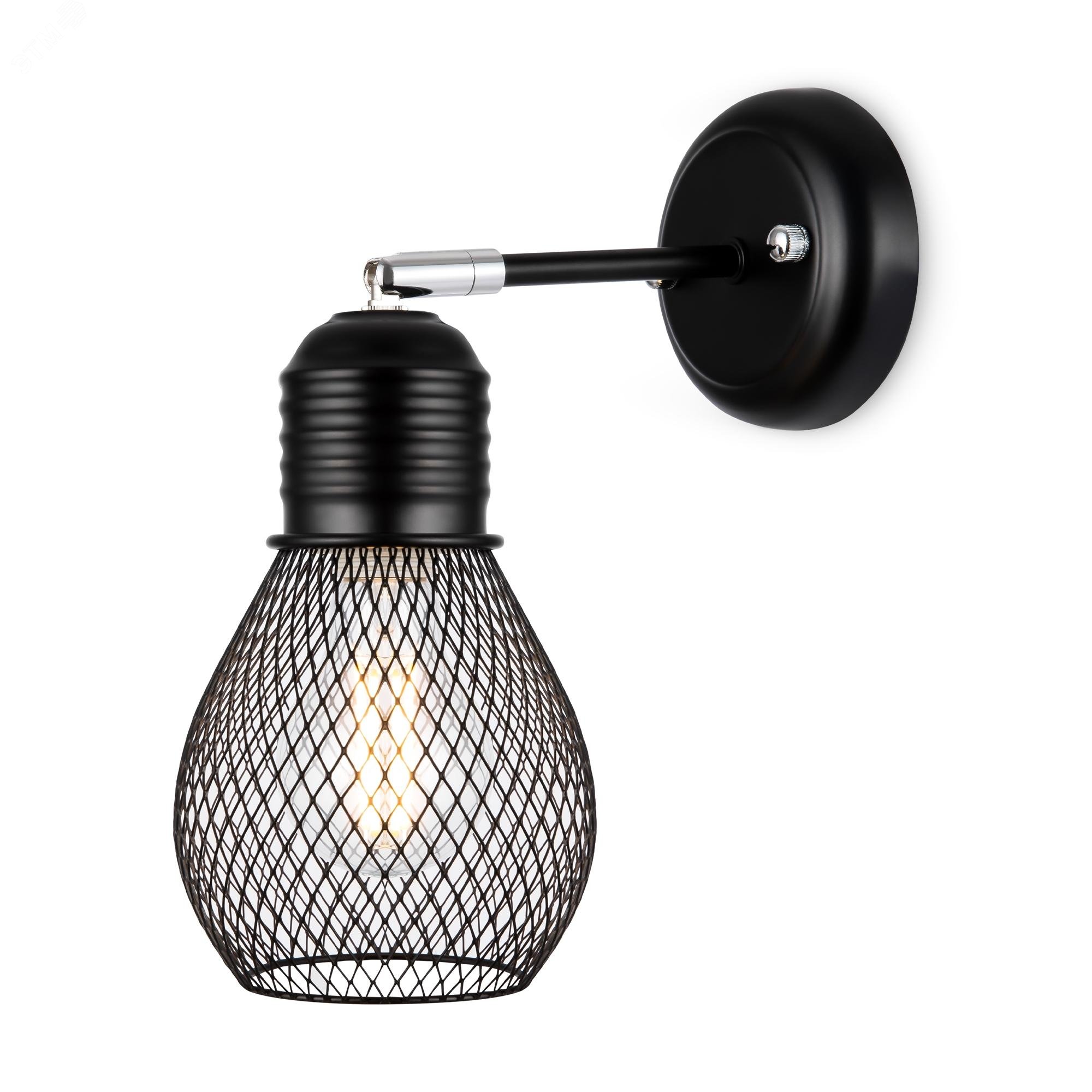 Изображение товара Светильник настенный (бра) Kaisa E27х1 60Вт IP 20 (шт)