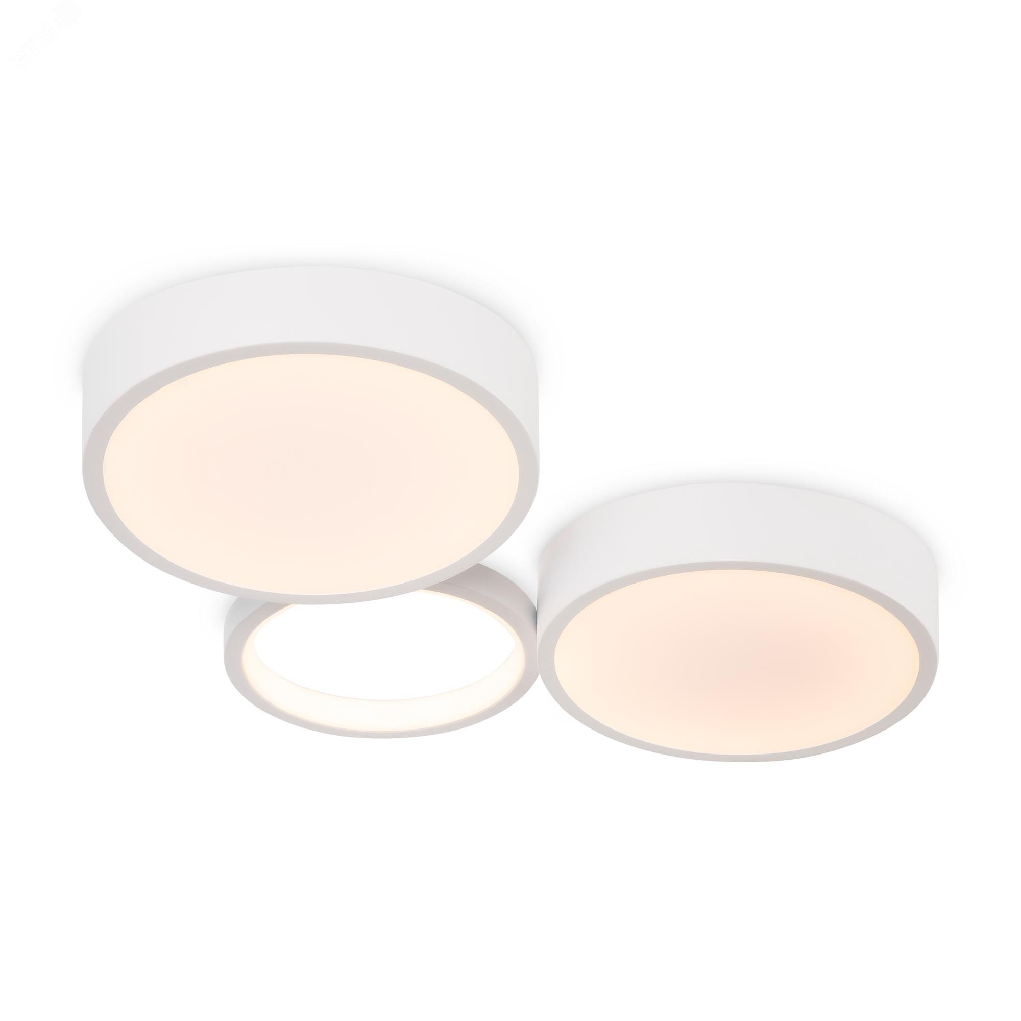 Изображение товара Современный потолочный светильник Freya FR6080CL-L76W с регулировкой цветовой температуры