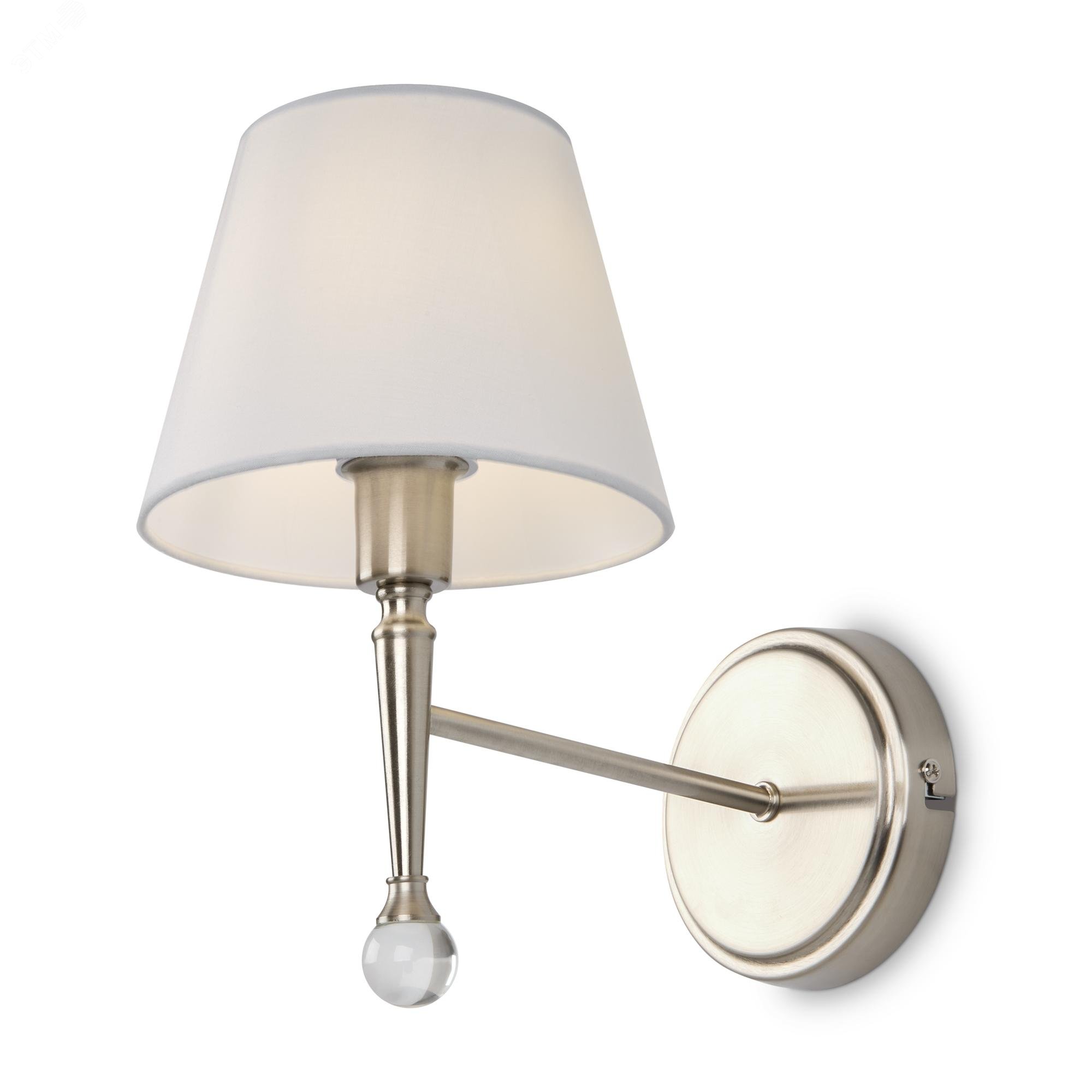 Изображение товара Настенный светильник бра Rosemary 1х40Вт E14 IP20 металлический стекло