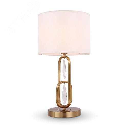 Изображение товара Светильник настольный Riverside E14х1х40W Латунь (шт)