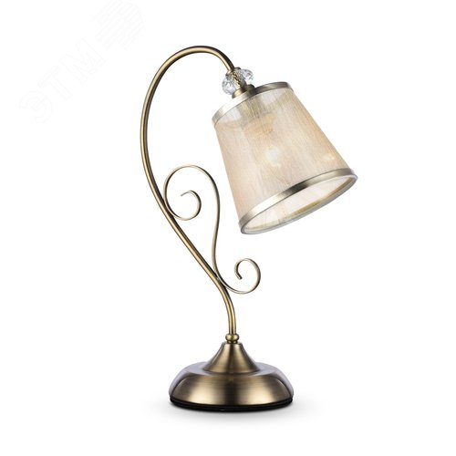 Изображение товара Светильник настольный Driana E14х1х40W Бронза Антик (шт)