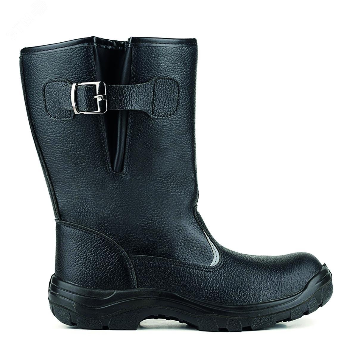 Изображение товара Зимние кожаные сапоги Prosafe с подошвой ПУ и светоотражающими элементами р42