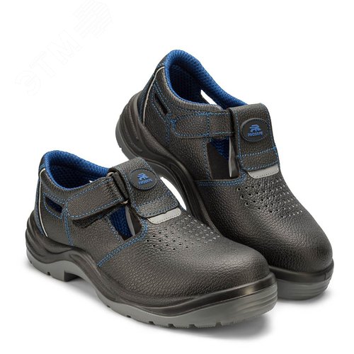 Изображение товара Полуботинки (сандалии) из натуральной кожи с композитным подноском, ПУ/ТПУ, р. 38 (пара)