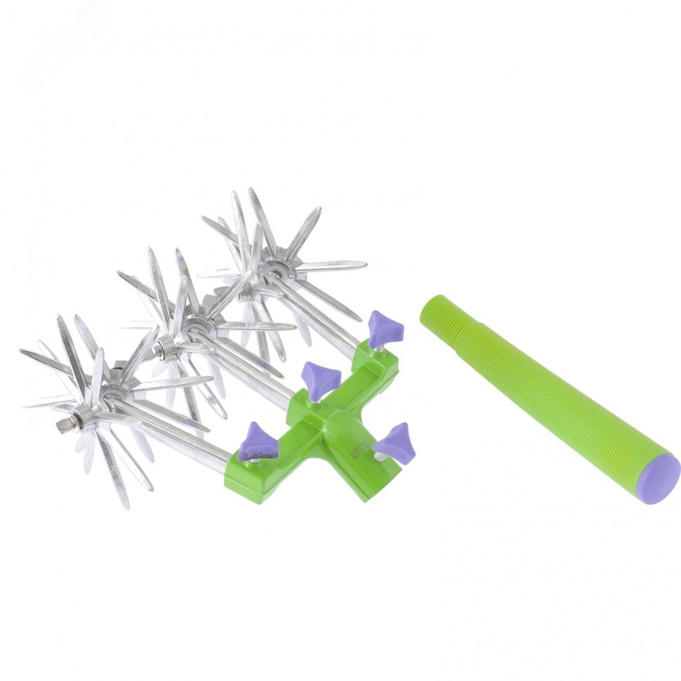 Изображение товара Культиватор садовый, 3 пары колес, съемная рукоятка (для одной пары колес) (шт)