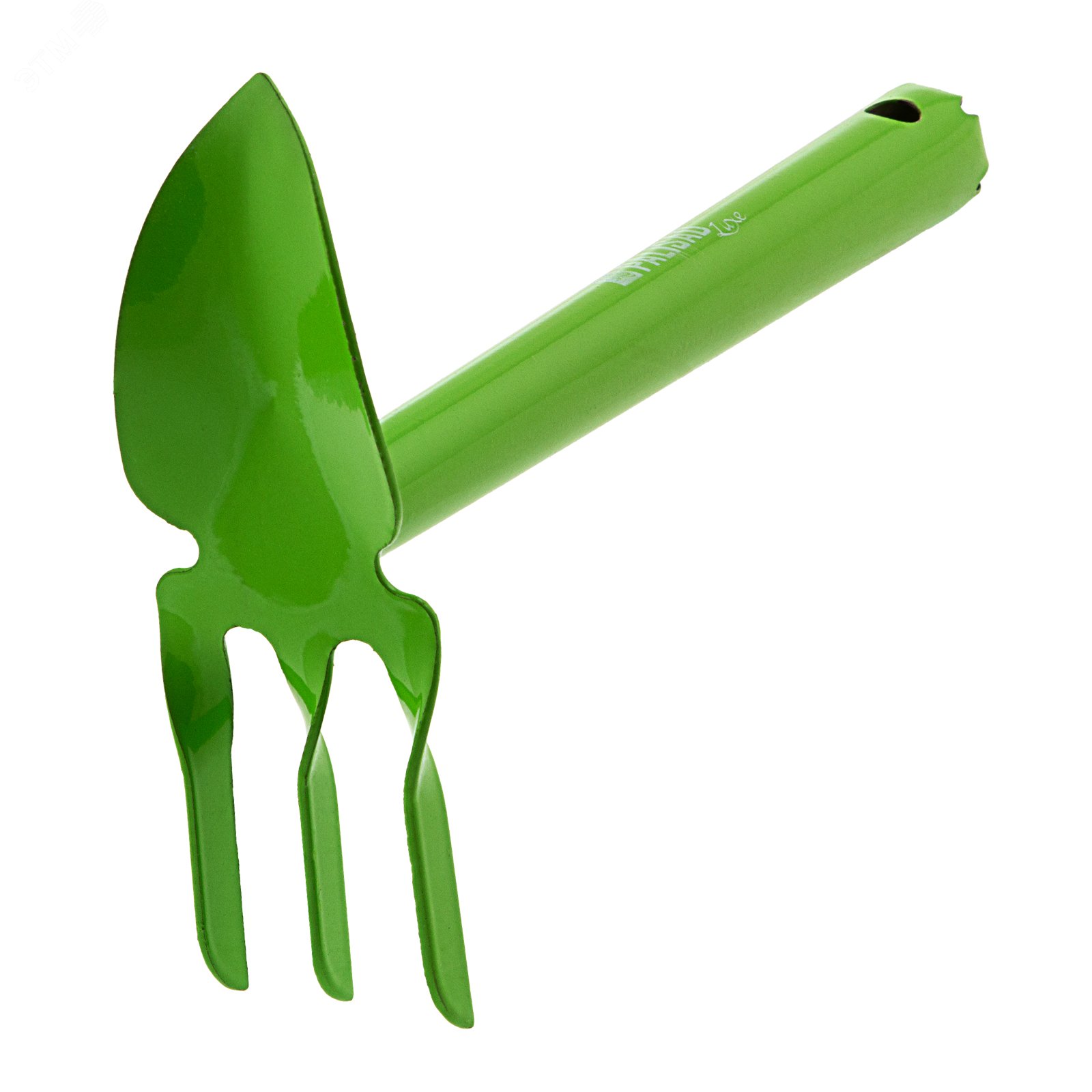 Изображение товара Комбинированная цельнометаллическая мотыжка 55х295 мм с 3D лепестком и трехзубой рабочей стороной