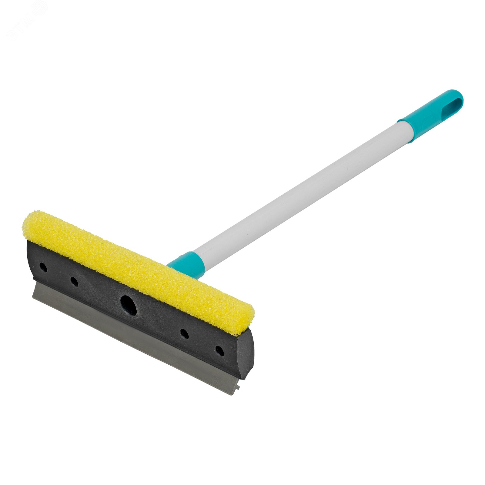 Изображение товара Щетка-окномойка с водосгоном, пластиковый черенок, 430х220 мм, Home (шт)